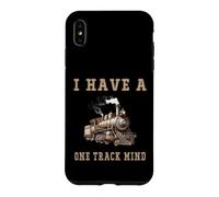 J'Ai Un Train à Moteur One Track Mind Train Coque pour iPhone XS Max