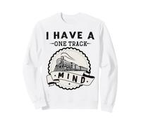 J'Ai Un Train à Moteur One Track Mind Train Sweatshirt