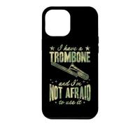 J'Ai Un Trombone et Je n'ai Pas Peur de l'utiliser Coque pour iPhone 12 Pro Max