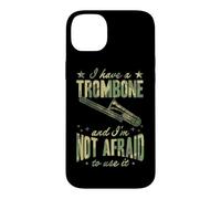 J'Ai Un Trombone et Je n'ai Pas Peur de l'utiliser Coque pour iPhone 14 Plus
