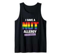 J'Ai Une allergie aux Noix, mème drôle et délirant de la Gay Pride Parade Débardeur