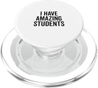 J'Ai Une appréciation Incroyable des étudiants et des Enseignants PopSockets PopGrip pour MagSafe