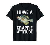 J'Ai Une Attitude de Merde pêche à la Crappie, pêche au Crappie T-Shirt