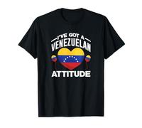 J'Ai Une Attitude vénézuélienne | Funny Venezuela T-Shirt
