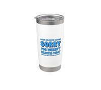 J'ai une audition sélective Désolé, vous n'avez pas été sélectionné aujourd'hui Gobelet isotherme en acier inoxydable double paroi