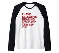 J'Ai Une Audition sélective Désolé, Vous n'avez Pas été sélectionné C'est drôle Manche Raglan