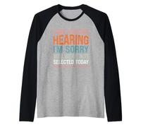 J'Ai Une Audition sélective Je suis désolé Que Vous n'ayez Pas été sélectionné Manche Raglan