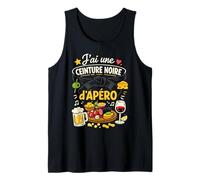 J'Ai Une Ceinture Noire d'apéro Humour Débardeur