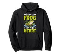 J'Ai Une Grenouille dans Mon cœur Sweat à Capuche