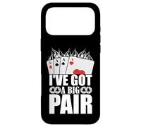 J'Ai Une Grosse Paire de Cartes de Poker, Joueur de Casino, drôle Coque pour iPhone 17 Pro Max