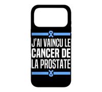 J'Ai Vaincu Le Cancer De La Prostate Guérison Prostate Drôle Coque pour iPhone 17 Pro Max