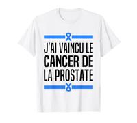 J'ai Vaincu Le Cancer De La Prostate Guérison Prostate Drôle T-Shirt