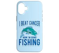 J'Ai vaincu Le Cancer Maintenant Je Vais à la pêche Coque pour iPhone 16 Plus