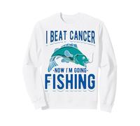 J'Ai vaincu Le Cancer Maintenant Je Vais à la pêche Sweatshirt