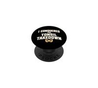 J'Ai vaincu The Tonsil Takedown PopSockets PopGrip Adhésif