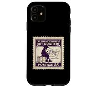 J'Ai vécu Partout mais Nulle Part Map World Traveler Coque pour iPhone 11