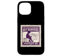 J'Ai vécu Partout mais Nulle Part Map World Traveler Coque pour iPhone 15