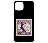 J'Ai vécu Partout mais Nulle Part Map World Traveler Coque pour iPhone 15 Plus