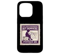 J'Ai vécu Partout mais Nulle Part Map World Traveler Coque pour iPhone 15 Pro