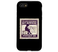 J'Ai vécu Partout mais Nulle Part Map World Traveler Coque pour iPhone SE (2020) / 7/8