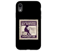J'Ai vécu Partout mais Nulle Part Map World Traveler Coque pour iPhone XR