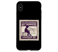J'Ai vécu Partout mais Nulle Part Map World Traveler Coque pour iPhone XS Max