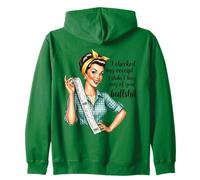 J'Ai vérifié Mon reçu Retro Housewifes Sweat à Capuche