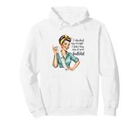 J'Ai vérifié Mon reçu Retro Housewifes Sweat à Capuche