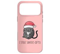 J'Ai volé Les Cadeaux du Père Noël drôle pour Les Amoureux des Chats Coque pour iPhone 17 Pro Max