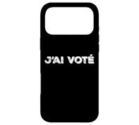 J'Ai voté Démocratie Elections France Vintage Coque pour iPhone 17 Pro Max