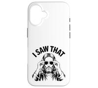 J'Ai vu ça ! Église chrétienne drôle de Pun, Foi chrétienne Coque pour iPhone 16