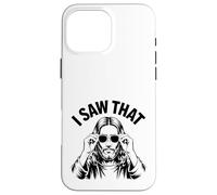 J'Ai vu ça ! Église chrétienne drôle de Pun, Foi chrétienne Coque pour iPhone 16 Pro Max