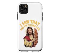 J'Ai vu ça et Je dis à Papa, Jésus Christ Faith Priez de façon drôle Coque pour iPhone 11 Pro Max