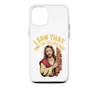 J'Ai vu ça et Je dis à Papa, Jésus Christ Faith Priez de façon drôle Coque pour iPhone 12/12 Pro