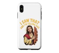 J'Ai vu ça et Je dis à Papa, Jésus Christ Faith Priez de façon drôle Coque pour iPhone XS Max