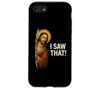 J'Ai vu ça ! - Mème drôle de Jésus Coque pour iPhone SE (2020) / 7/8