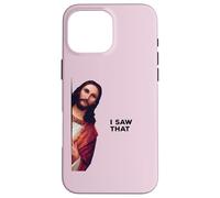 J'Ai vu ce drôle de Jésus chrétien Religieux Coque pour iPhone 16 Pro Max