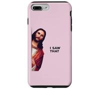 J'Ai vu ce drôle de Jésus chrétien Religieux Coque pour iPhone 7 Plus/8 Plus