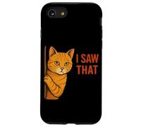 J'Ai vu ce drôle de propriétaire de Chat Tabby Attitude Coque pour iPhone SE (2020) / 7/8