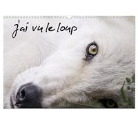 J'ai vu le loup (Calendrier mural 2027 DIN A3 vertical), CALVENDO calendrier mensuel: Loups gris et loups arctiques du Canada