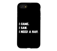 (J'Ai vu Que J'avais Besoin d'une Sieste) Une Vieille Personne Dit Coque pour iPhone SE (2020) / 7/8