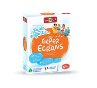 Bioviva Jeu éducatif J'aide mon enfant à... Bien gérer les écrans – Dès 6 ans – Fabriqué en France