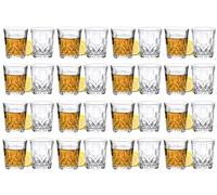 JAIEF Lot de 8 verres à liqueur sans plomb 60 ml (32 Unité)