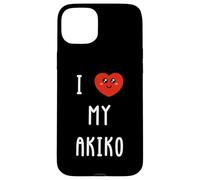 J'aime Akiko Nom Drôle Coque pour iPhone 15 Plus