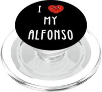 J'aime Alfonso Nom Drôle PopSockets PopGrip pour MagSafe