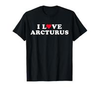 J'aime Arcturus avec le nom de ma petite amie et petit ami Arcturus T-Shirt