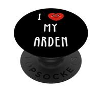 J'aime Arden Nom Drôle PopSockets PopGrip Adhésif