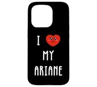 J'aime Ariane Nom Drôle Coque pour iPhone 15 Pro
