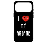 J'aime Ariane Nom Drôle Coque pour iPhone 17 Pro Max
