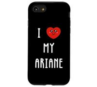 J'aime Ariane Nom Drôle Coque pour iPhone SE (2020) / 7/8
